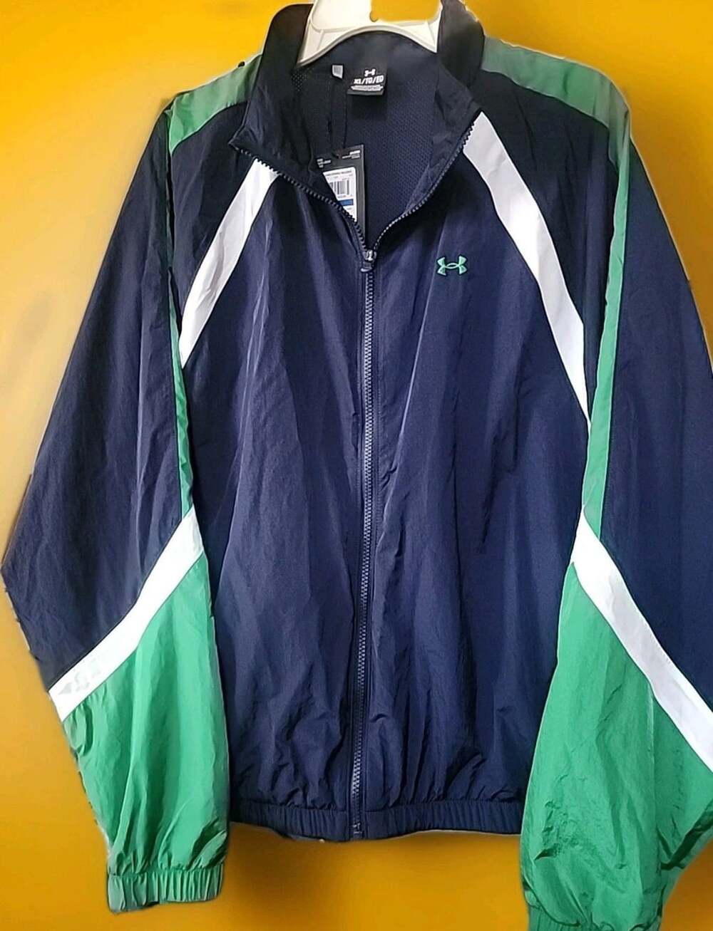 Under Armour Icon Crinkle Track  Sports Casual Jacket XL New B15 Excellent NWT